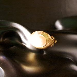 Vintage Givenchy Faux Pearl Earrings